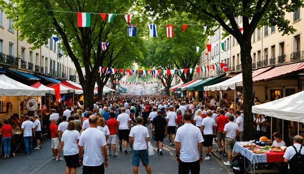 Fêtes de bayonne : traditions et ambiance avec le camping berrua
